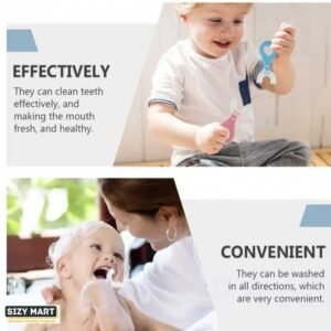 High Quality Baby Tooth Brush, Soft Teeth Brush For Kids, Silicone Baby 360° U Shape Tooth Brush
