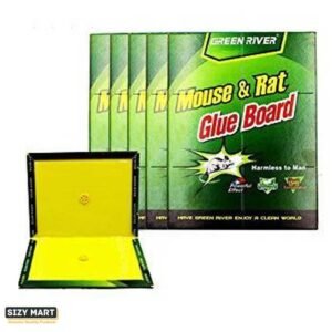 Mouse & Rat Glue Board, Rat Catcher Glue Board, Mouse Catcher Glue Board, Catch Trap Glue Book Mat Pad for Rats
