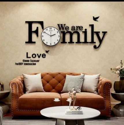 3D Wooden Wall Clock, Wooden Wall Clock, Wall Clocks, Wall Clock For Bedroom, Wall Clock for Room, Wooden Wall Clock