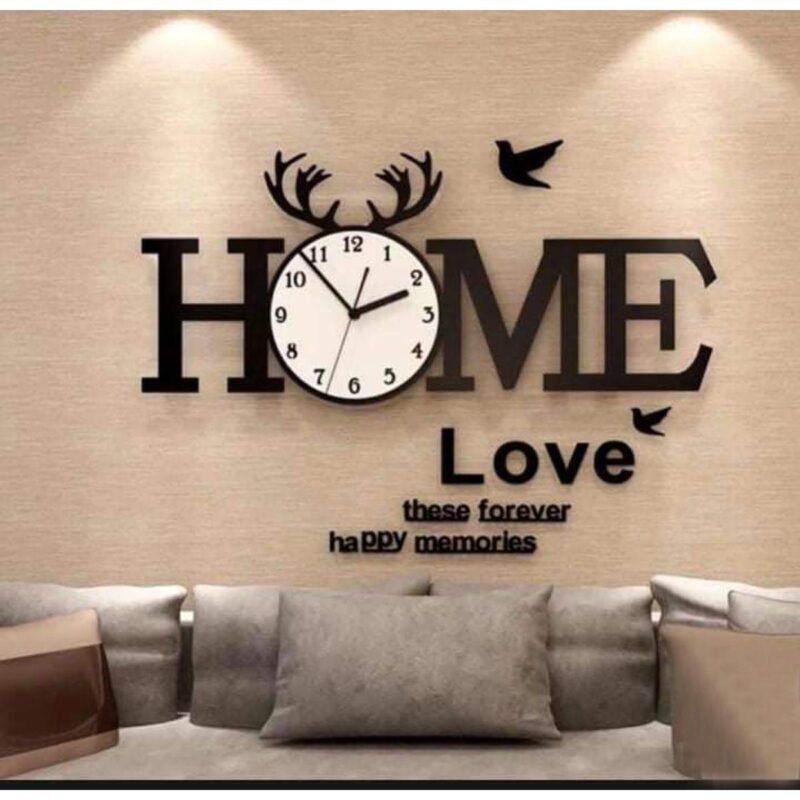 3D Wooden Wall Clock, Wooden Wall Clock, Wall Clocks, Wall Clock For Bedroom, Wall Clock for Room, Wooden Wall Clock