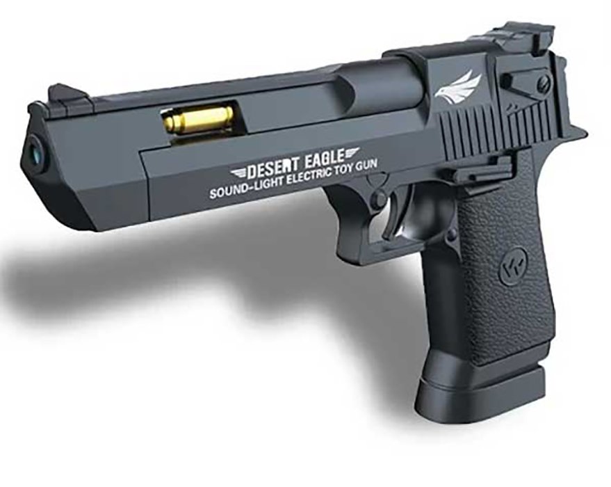 Desert Eagle Style Moving Toy Gun (2)