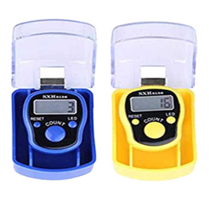Digital Tasbeeh Counter, Electronic Digital Counter with LCD Screen and Light (1) Digital Tasbeeh Counter, Electronic Digital Counter with LCD Screen and Light