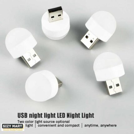 Portable Mini USB Led Night Light Bulb