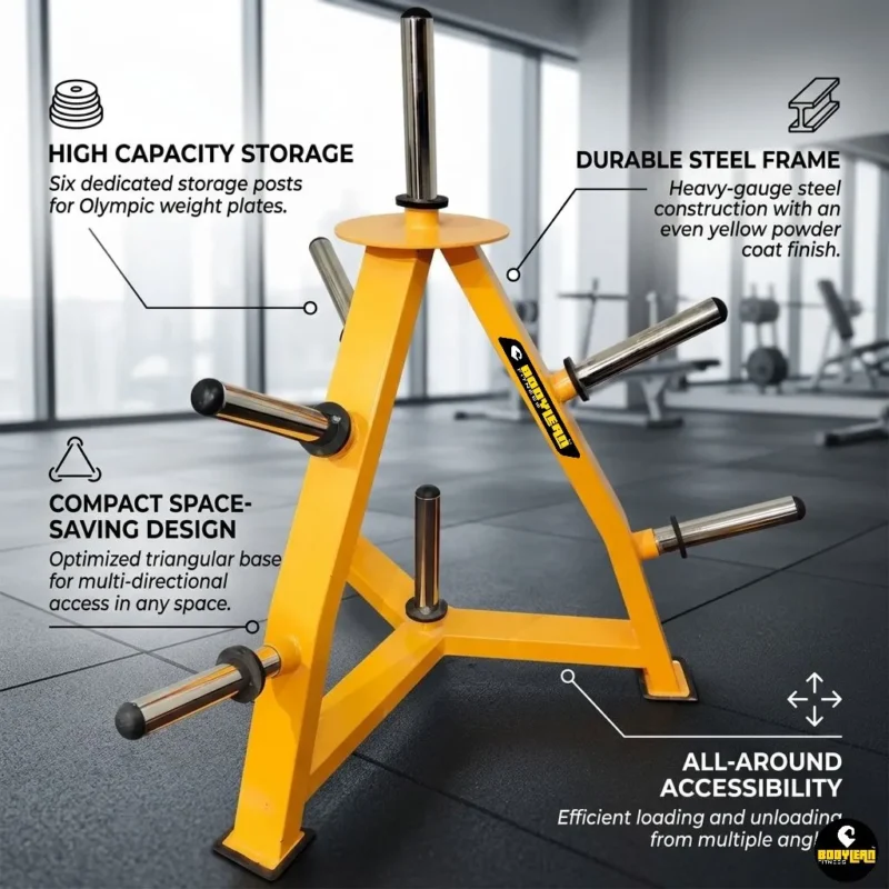 Weight Plate Storage Rack